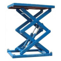 Ce Approved New Product 1000kg Electric Hydraulic Goods Lift 8m Double scissor Lift Platform